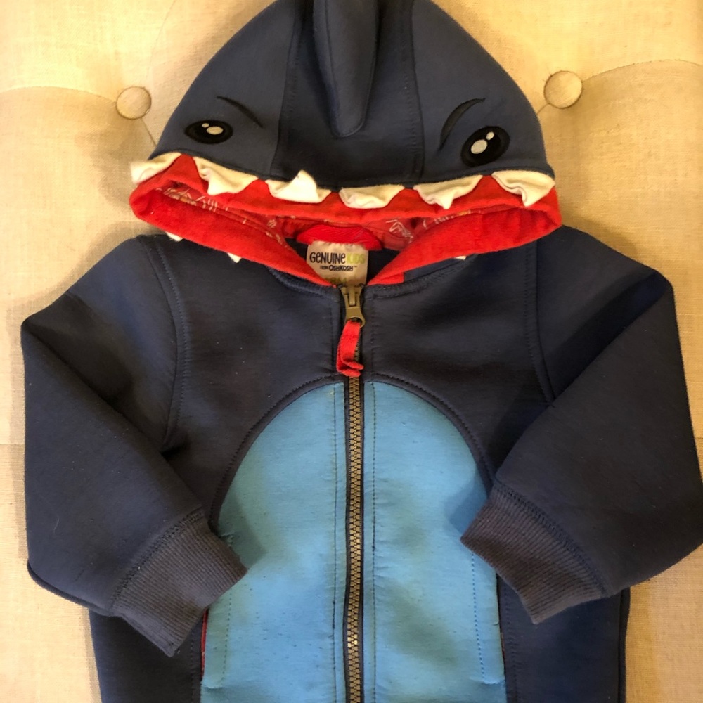 Shark hoodie by Genuine Kids / OshKosh